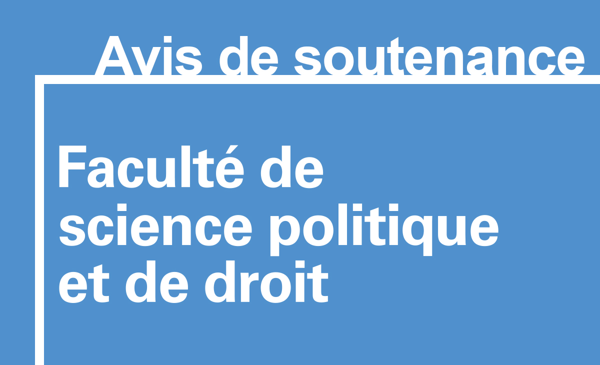 Avis de soutenance – Héloïse Michaud