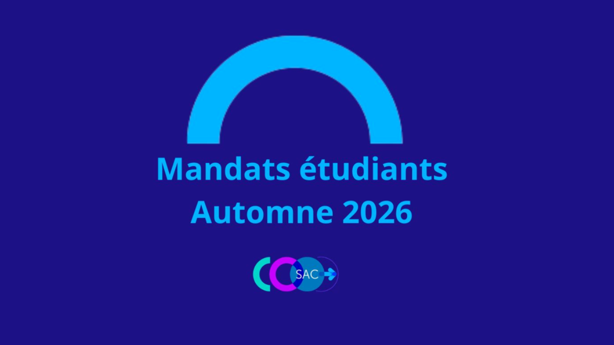 Mandats étudiants rémunérés – Service aux collectivités